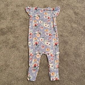 Posh Peanut Samantha Cap Sleeve Romper